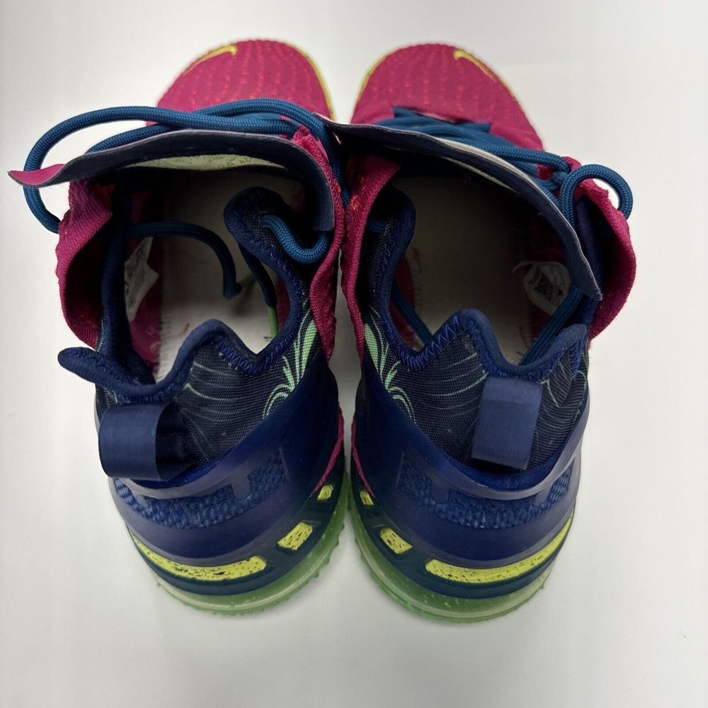 Size‎  11 Nike LeBron 18 Los Angeles By Night Clean Great Condition DB8148-600 - Picture 6 of 9